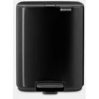 Brabantia pedāļa tvertne Bo 7 L matēti melna (237867)