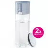 Filtrēšanas pudele BRITA Vital Pastel Blue 600 ml ar 2 MicroDisc filtriem, bez BPA, mazgājama trauku mašīnā
