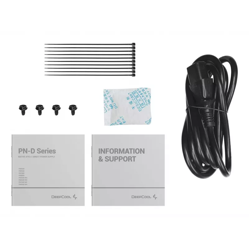 DeepCool PN750D barošanas bloks 750 W 20+4 pin ATX ATX melns