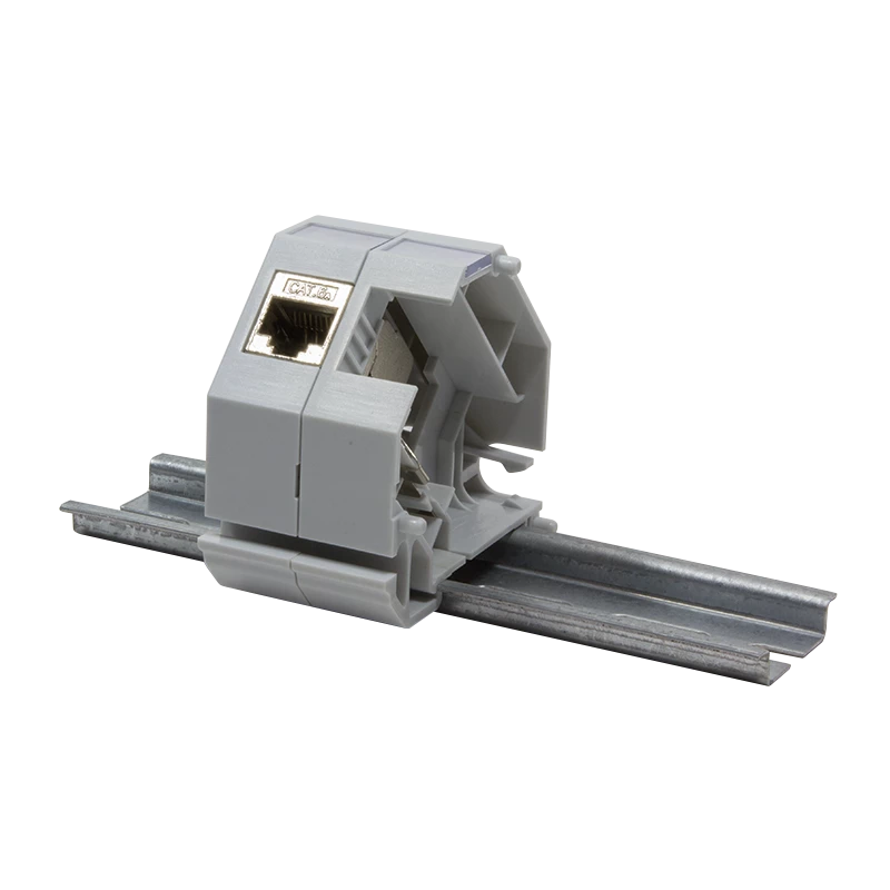 Logilink | DIN sliežu adapteris 1x RJ45 Keystone modulim | MP0053