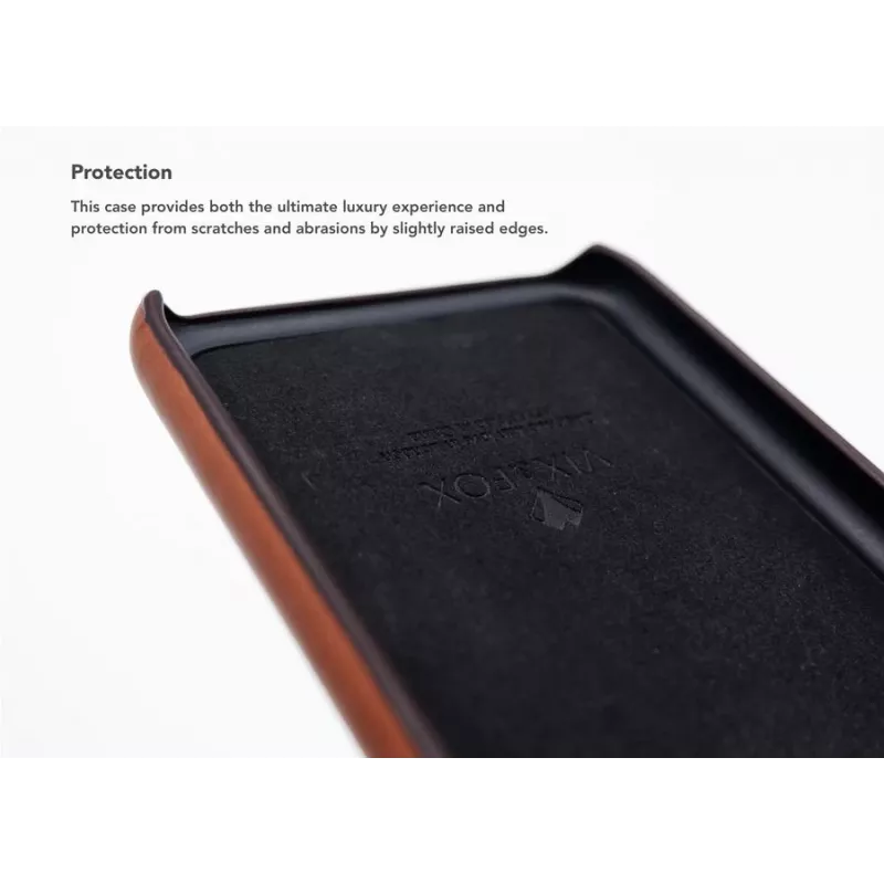 Karšu slota aizmugures vāciņš VixFox Samsung S9 — karameļu brūns, aizmugures vāciņš ar karšu kabatiņu