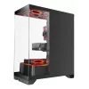 TACENS Mars Gaming MCPRISMA Midi Tower datora korpuss, melns, rūdītais stikls, atbalsta ATX/Micro-ATX/Mini-ITX, 2x3,5 collu + 2x2,5 collu nodalījumi