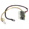 Streacom Nano160 barošanas bloks 160 W 24-pin ATX ATX Daudzkrāsains