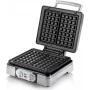 Domo DO9149W 2Waffel(n) 1400W sudraba vafeļu automāts (DO9149W)