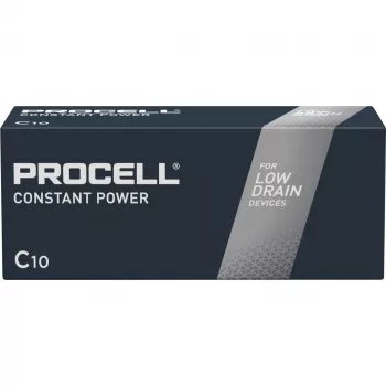 C baterija Duracell Procell MX 1400 (C izmērs), 10 gab. iepakojumā