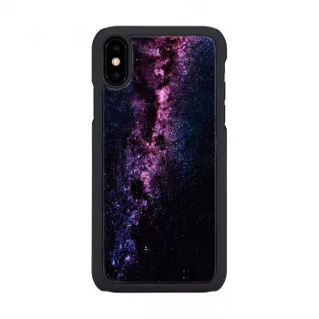 Viedtālruņa maciņš iKins iPhone XS / iPhone XS Max — piena ceļa melns