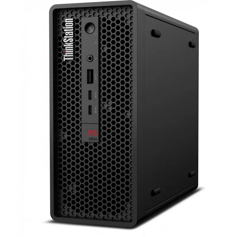 Lenovo ThinkStation P3 Ultra SFF Gen 2 Intel Core Ultra 7 265 32 GB DDR5-SDRAM 512 GB SSD Windows 11 Pro darbstacija melna
