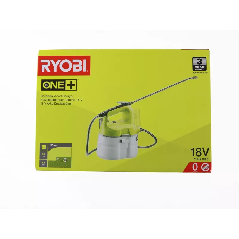 RYOBI OWS1880 dārza smidzinātājs One+ 18 V 3,5 l