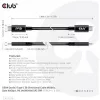 CLUB3D USB4 Gen3x2 Type-C divvirzienu kabelis 8K60Hz, Dati 40Gbps, PD 240W(48V/5A) EPR M/M 2m / 6.56ft