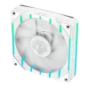 GAMEMAX TORNADO T12 ARGB-RW 120mm balts reversā lāpstiņa korpusa ventilators