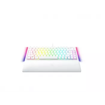 Mehāniskā spēļu tastatūra Razer MelnsWidow V4 75% USB QWERTY US English balta