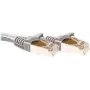 ACT - komutācijas kabelis - RJ-45 (V) uz RJ-45 (V) - 1 m - SSTP kabelis - CAT 6a - pelēks, RAL 7045