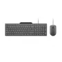 Vadu tastatūras un peles komplekts Lenovo 310 (US English) — pilnizmēra tastatūra, 1,8 m kabelis, 2000 DPI optiskā piemērota abām rokām pele
