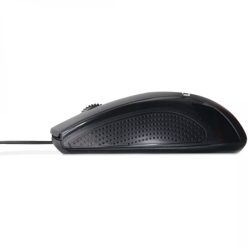 DICOTA - Pele - piemērota abām rokām - Lāzers - 3 pogas - Vadu - USB - Melna (D32011)