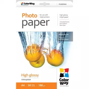 Fotopapīrs A4 Colorway PG180050A4 Spīdīgs