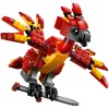 LEGO būvējamais Fenikss — Dumidora fēniksa modelis 76448, 299 detaļas, 160 mm augstums, vecumam 8+