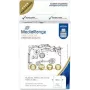 MediaRange plastmasas lentes kasete Brother TZ-241 18mm 8m melna uz balta