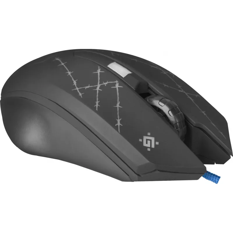 Defender Forced GM-020L pele Gaming Ambidextrous USB Type-A Optical 3200 DPI