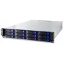 Fantec SRC-2612X07 2HE 680MM SRC-2612X07, 12x 8,89 cm (3,5 inch), 3x SFF-8087, 5x 4 kontaktu Molex, USB 2.0, 2HE, 19 inch, 430x680x88 mm (2163)