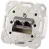 RJ-45 kontaktligzda ShiverPeaks BS74280 — 6.a kategorija, metāliska