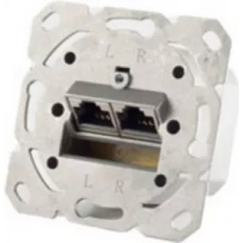 RJ-45 kontaktligzda ShiverPeaks BS74280 — 6.a kategorija, metāliska