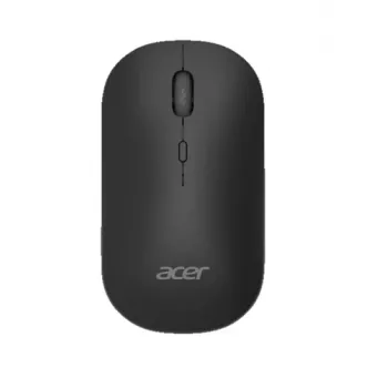Bezvadu pele abām rokām Acer AMR130 — RF bezvadu + Bluetooth, 1600 DPI, 4 pogas, melna