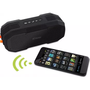Fantec Novi T30 - 2.0 kanāli - 10 W - vadu un bezvadu - Bluetooth/3.5 mm - Bluetooth - A2DP,APT-X,AVRCP,HFP,HSP (1941)
