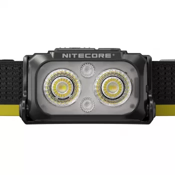 Galvas lukturis Nitecore NU25 MCT — uzlādējams galvas lukturis, līdz 400 lūmeniem, kompakts brīvroku apgaismojums