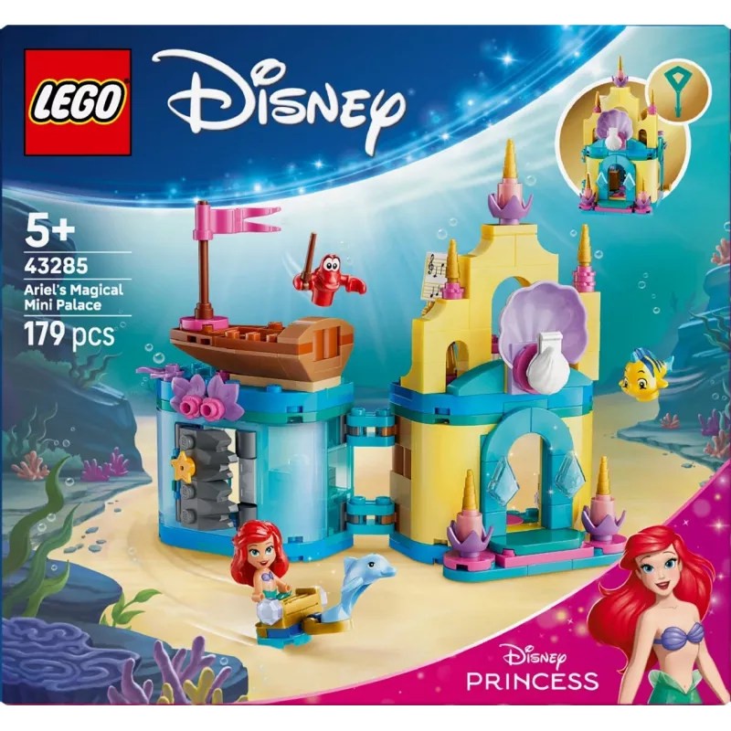 Bloki Disney 43285 Ariela Burvju Mazā Pils