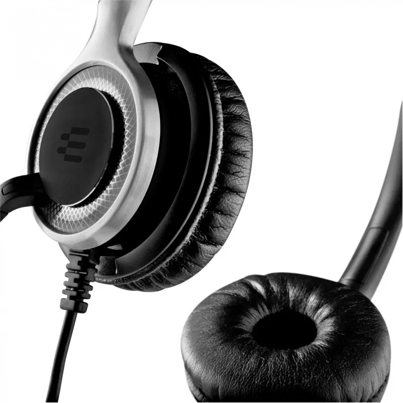 EPOS IMPACT SC 660 USB ML Austiņas Vadu Galvas saite Zvanīšana/Mūzika USB Type-A Melns, Sudrabs