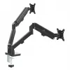 Maclean 2 monitoru stiprinājums, gāzes atspere, 17-32, 2-10 kg, melns, MC-134