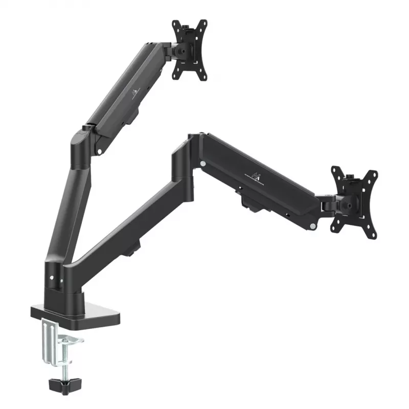 Maclean 2 monitoru stiprinājums, gāzes atspere, 17-32, 2-10 kg, melns, MC-134