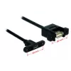 USB kabelis Micro-USB B — USB A DeLOCK 85109 0,25 m