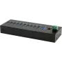 USB centrmezgls Exsys EX-11230HMS 10 portu USB 3.2 Gen 1 ar 15 kV ESD aizsardzību