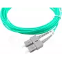 Optiskais šķiedras komutācijas kabelis CBO BlueOptics SFP3233EU1MK 1 m OM3 SC–ST Zaļš