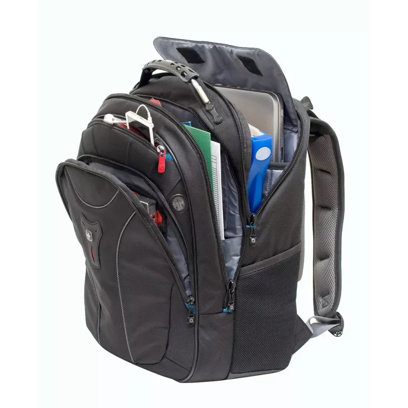 Wenger/SwissGear 600637 piezīmjdatora soma 43,2 cm (17) Mugursoma Melna