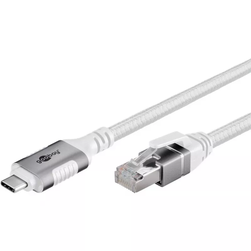 Goobay 74177 - tīkla adapteris kabelis USB 3.1 Type C Gigabit Ethernet 3 m - Network Card - 1.000 Mbps (74177)