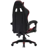Spēļu krēsls CANYON Core SGCH2 — ergonomisks dizains, regulējams augstums, melns/sarkans