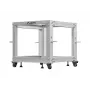 Rack 19 9U 600x600-1100 adj. gray