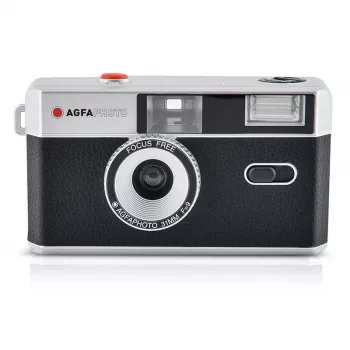 AgfaPhoto 603000 Filmu Kamera Kompakta Filmu Kamera 35 mm Melna - Sudraba (603000)