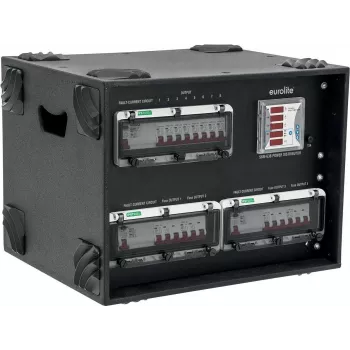 Strāvas sadalītājs EUROLITE SBM-63B 30248411 63A 3 fāžu