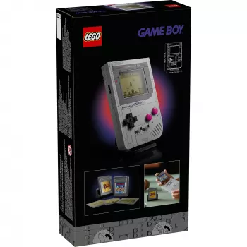 LEGO Retro dizaina būvkomplekts Game Boy 72046 – detalizēta modeļa kopija, displeja statīvs
