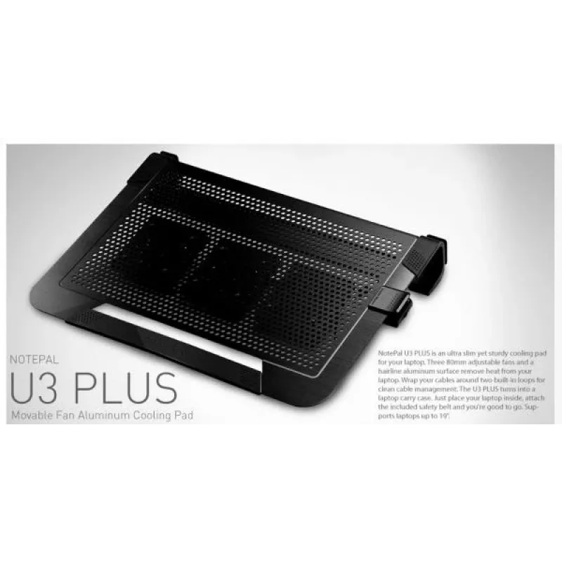 Notebook dzesēšanas statīvs NOTEPAL U3 PLUS