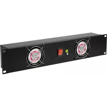 Rack Front Panel Omnitronic Z-19 2U ar 2 ventilatoriem 19 collu statīvam