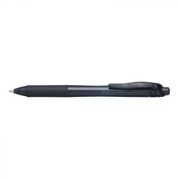 Spiedpoga ar klipsi pildspalva Pentel Energel X 1.0 melna