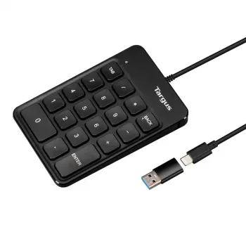 Targus AKP13GL numeric keypad Universal USB Melns