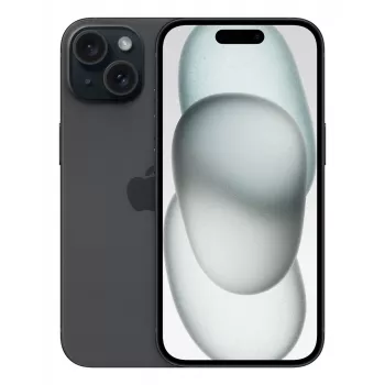 Apple iPhone 15 15.5 cm (6.1 collu) Divu SIM iOS 17 5G USB Type-C 128 GB Melns