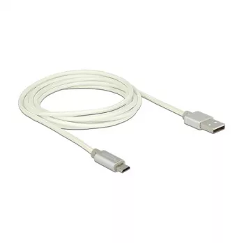 USB kabelis DeLOCK 2m USB2.0-A/USB2.0 Micro-B