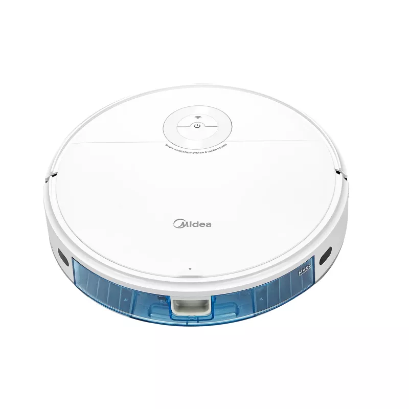 Midea | I5C | Robotizētais putekļsūcējs | Slapjā&Sausā tīrīšana | Darbības laiks (maks.) 120 min | Litija jons | 2600 mAh | Putekļu tvertnes tilpums L | 4000 Pa | Balts | Akumulatora garantija mēnešos