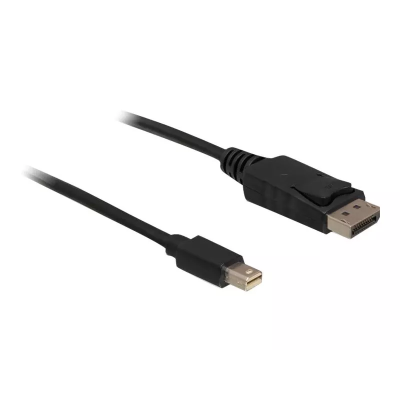 Kabelis Mini DP/DP 1.2 DeLOCK 82438 2 m Melns